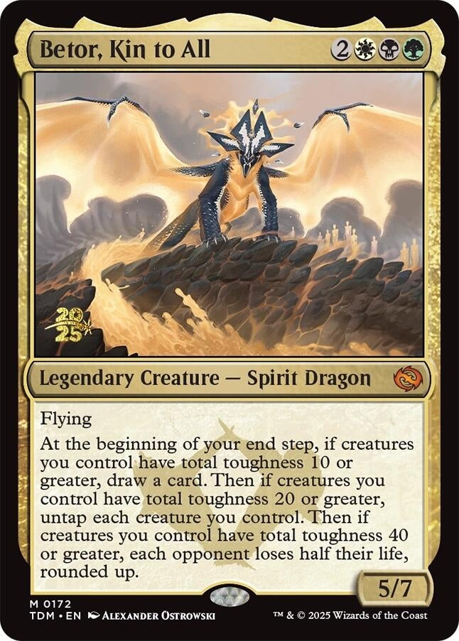 Image for Betor, Kin to All (172) (Prerelease Cards) - Magic: The Gathering