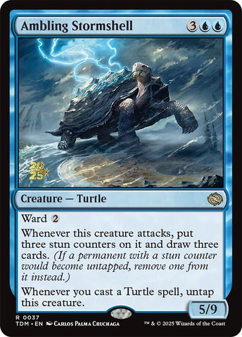 Image for Ambling Stormshell (37) (Prerelease Cards) - Magic: The Gathering