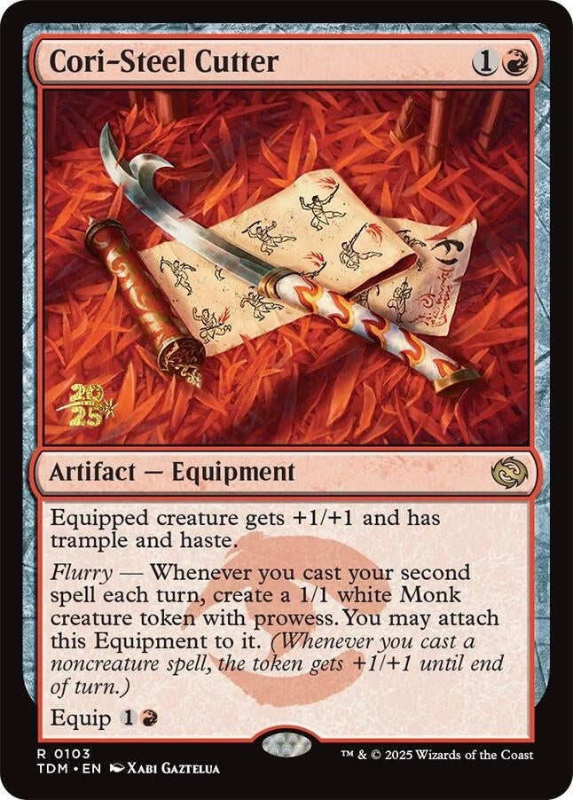 Image for Cori-Steel Cutter (103) (Prerelease Cards) - Magic: The Gathering