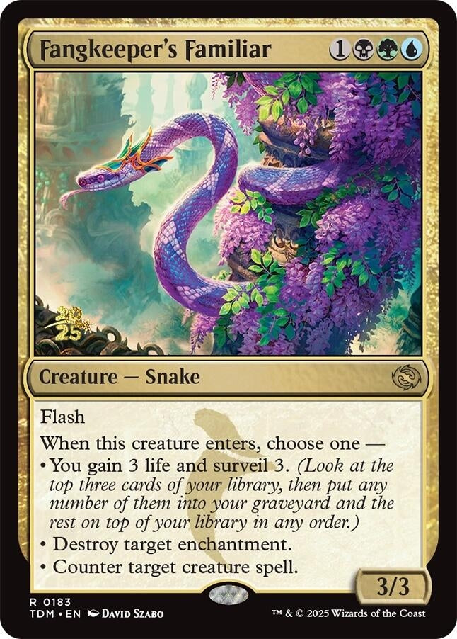 Fangkeeper's Familiar (183) (Prerelease Cards)