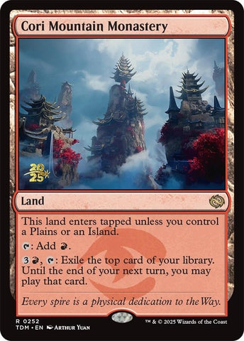 Image for Cori Mountain Monastery (252) (Prerelease Cards) - Magic: The Gathering