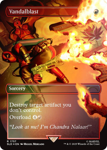 Image for Vandalblast (1757) (Rainbow Foil) (1757) (Secret Lair Drop Series) - Magic: The Gathering