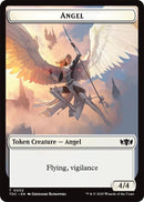 Image for Angel // Spirit  Double-Sided Token (2 // 6) (Commander: Tarkir: Dragonstorm) - Magic: The Gathering