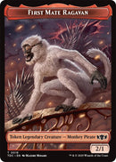 First Mate Ragavan // Treasure Double-Sided Token (18 // 16) (Commander: Tarkir: Dragonstorm)