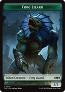 Frog Lizard // Dragon (0014) Double-Sided Token (21 // 14) (Commander: Tarkir: Dragonstorm)