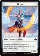 Image for Monk // Treasure Double-Sided Token (3 // 16) - Magic: The Gathering