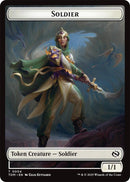 Image for Soldier (0004) // Soldier (0005) Double-Sided Token (4 // 5) - Magic: The Gathering