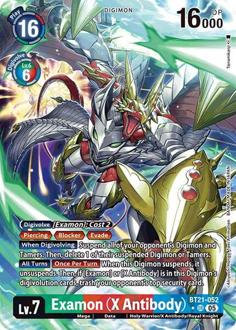 Image for Examon (X Antibody) (Alternate Art) (BT21-052 SR) (BT21) - Digimon Card Game