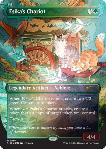 Image for Esika's Chariot (Rainbow Foil) (1894) (Secret Lair Drop Series) - Magic: The Gathering