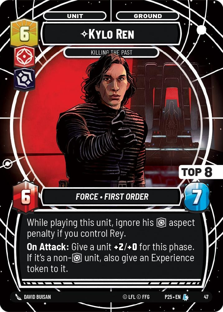 Image for Kylo Ren - Killing the Past (Top 8) (47) - Star Wars: Unlimited