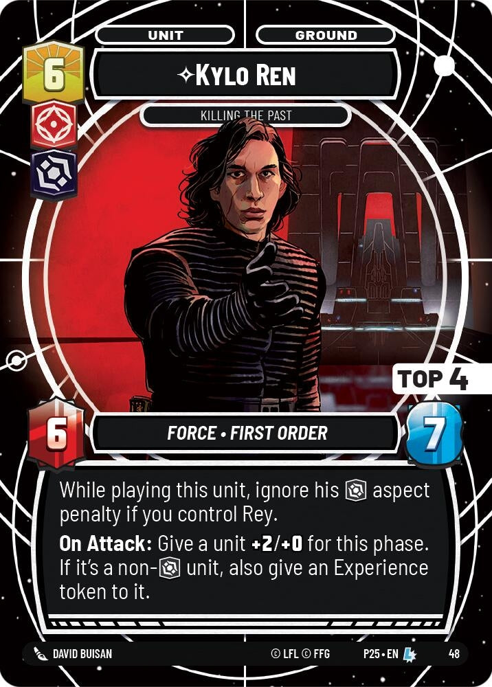 Image for Kylo Ren - Killing the Past (Top 4) (48) - Star Wars: Unlimited