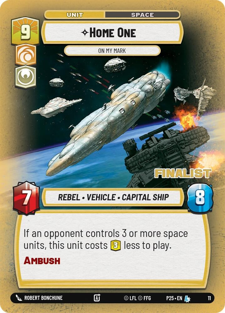 Image for Home One - On My Mark (Finalist) (11) - Star Wars: Unlimited