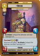 Image for Bossk - Hunt By Instinct (1) - Star Wars: Unlimited