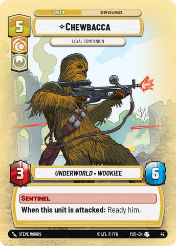 Chewbacca - Loyal Companion (42) (Organized Play Promos)