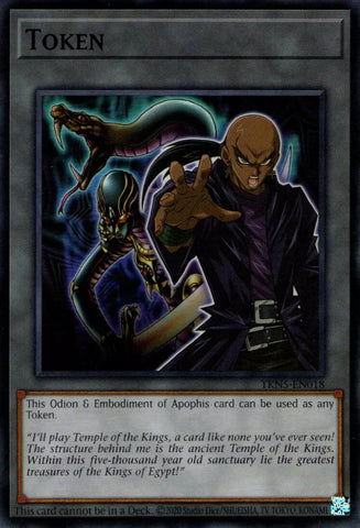 Image for Token: Odion & Embodiment of Apophis (TKN5-EN018) (Supreme Darkness) - YuGiOh