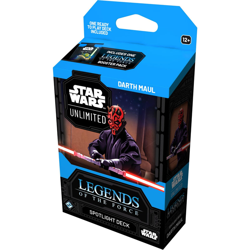 Image for Legends of the Force - Spotlight Deck: Darth Maul - Star Wars: Unlimited