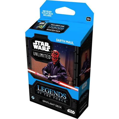 Image for Legends of the Force - Spotlight Deck: Darth Maul - Star Wars: Unlimited