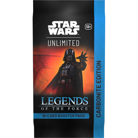 Image for Legends of the Force Carbonite Edition - Booster Pack - Star Wars: Unlimited