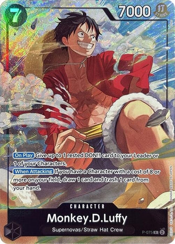 Image for Monkey.D.Luffy (Premium Card Collection -Best Selection Vol. 3-) (P-075) (One Piece Promotion Cards) - One Piece Card Game