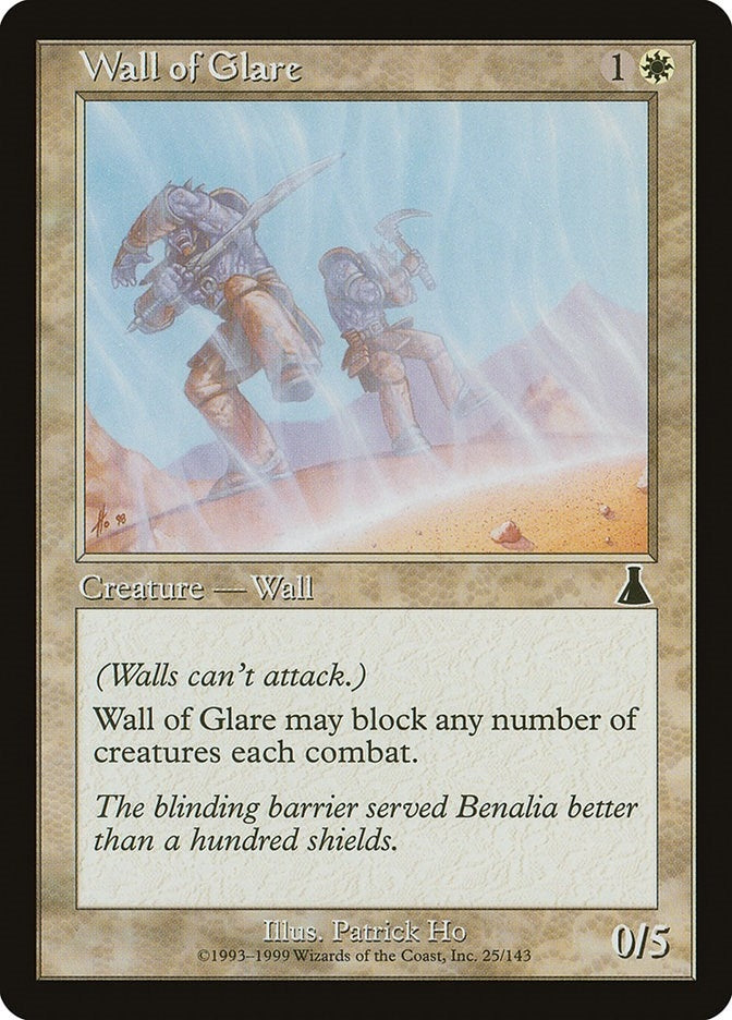 Wall of Glare (25) [UDS]