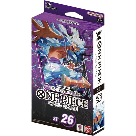 Image for Starter Deck 26: PURPLE/BLACK Monkey.D.Luffy - One Piece Card Game