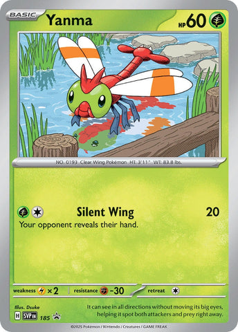 Image for Yanma - 185 (185) (SV: Scarlet & Violet Promo Cards) - Pokemon