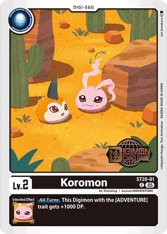 Image for Koromon (ST20-01 C) (ST-20_PR) - Digimon Card Game