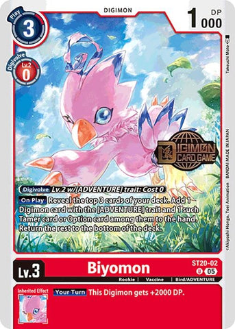 Image for Biyomon (ST20-02 U) (ST-20_PR) - Digimon Card Game