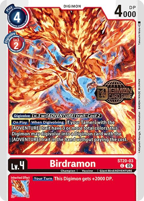 Image for Birdramon (ST20-03 C) (ST-20_PR) - Digimon Card Game