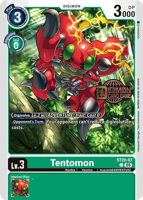 Image for Tentomon (ST20-07 C) (ST-20_PR) - Digimon Card Game