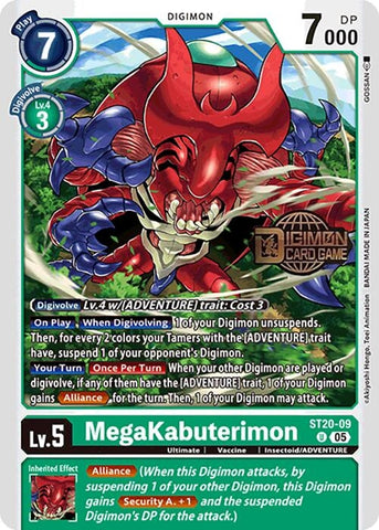 Image for MegaKabuterimon (ST20-09 U) (ST-20_PR) - Digimon Card Game