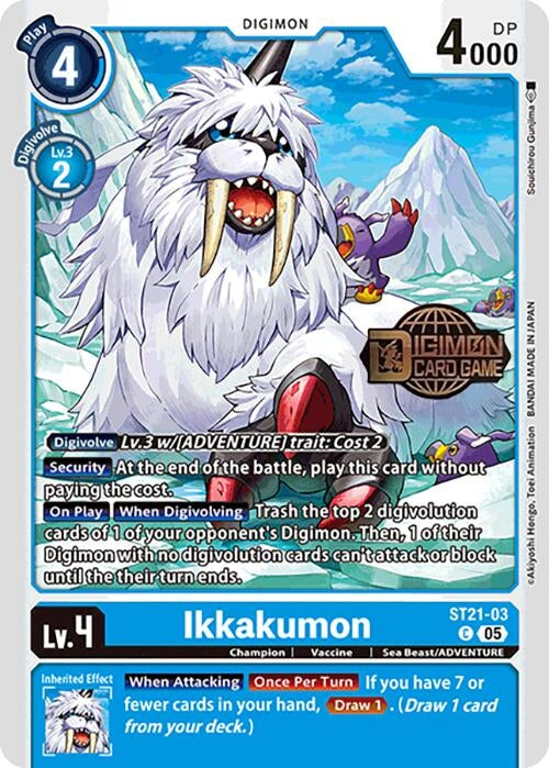 Image for Ikkakumon (ST21-03 C) (ST-21_PR) - Digimon Card Game