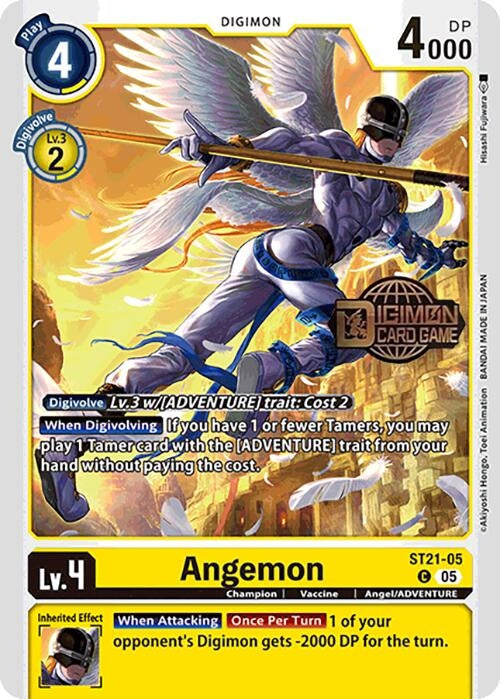 Image for Angemon (ST21-05 C) (ST-21_PR) - Digimon Card Game
