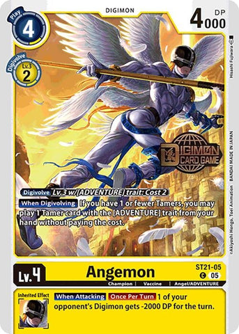 Image for Angemon (ST21-05 C) (ST-21_PR) - Digimon Card Game