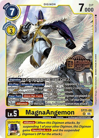 Image for MagnaAngemon (ST21-06 SR) (ST-21_PR) - Digimon Card Game