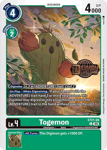 Image for Togemon (ST21-08 C) (ST-21_PR) - Digimon Card Game