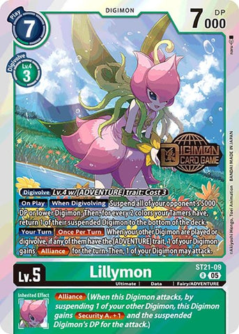 Image for Lillymon (ST21-09 R) (ST-21_PR) - Digimon Card Game