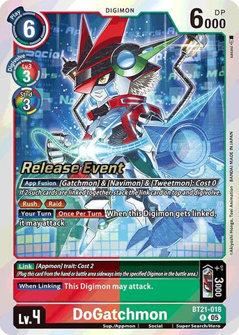 Image for DoGatchmon (BT21-018 R) (BT21_PR) - Digimon Card Game