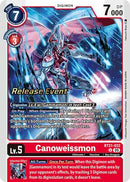 Image for Canoweissmon (BT21-022 U) (BT21_PR) - Digimon Card Game