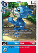 Image for Veemon (BT21-032 U) (BT21_PR) - Digimon Card Game