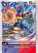Image for Arresterdramon: Superior Mode (BT21-072 R) (BT21_PR) - Digimon Card Game