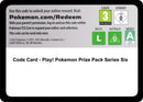 Image for Code Card - Play! Pokemon Prize Pack Series Six (Prize Pack Series Cards) - Pokemon