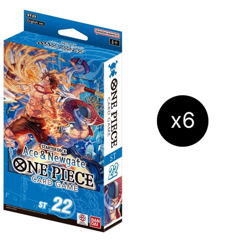 Image for Starter Deck 22: Ace & Newgate Display - One Piece Card Game
