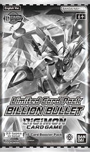 Image for Limited Card Pack -Billion Bullet- (Sealed Promotional Bundle) - Digimon Card Game