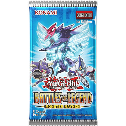 Image for Battles of Legend: Monster Mayhem Booster Pack [1st Edition] - YuGiOh
