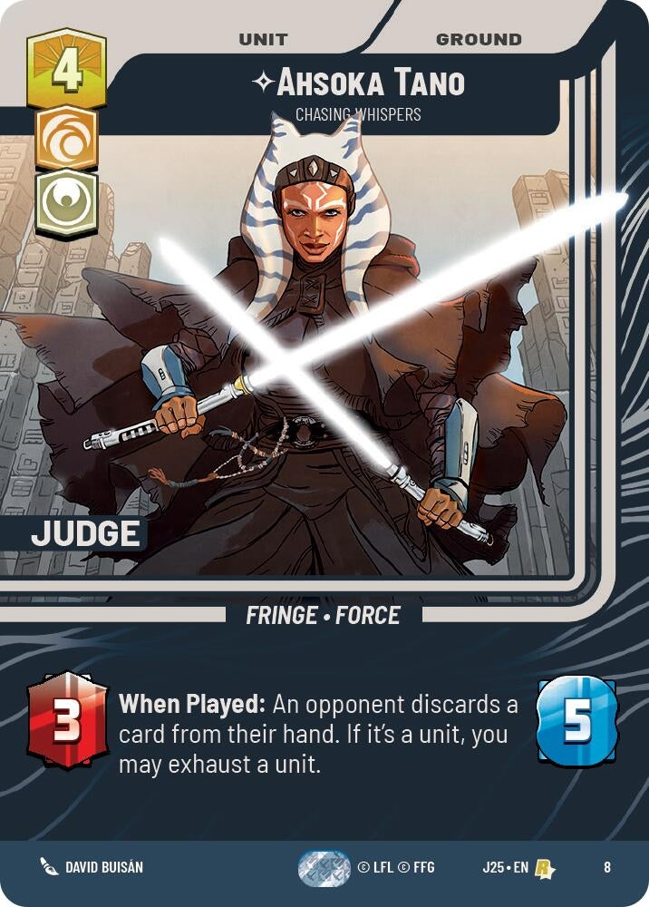 Image for Ahsoka Tano - Chasing Whispers (8) - Star Wars: Unlimited