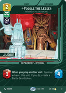 Image for Poggle the Lesser - Archduke of the Stalgasin Hive (3) - Star Wars: Unlimited