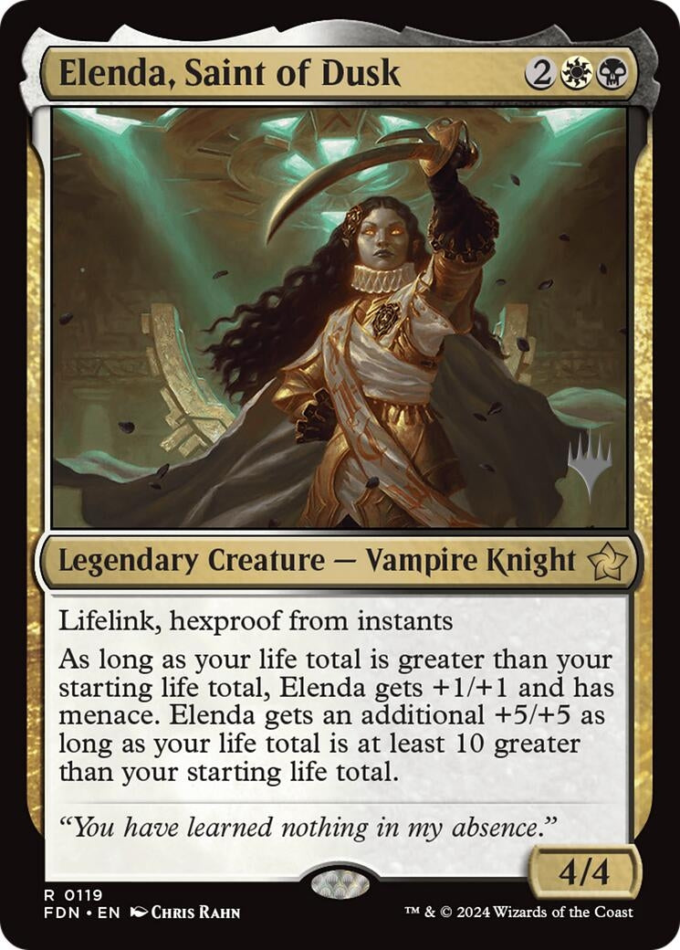 Elenda, Saint of Dusk (119) (Promo Pack: Aetherdrift)