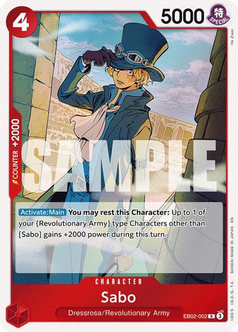 Image for Sabo (EB02-002) (Extra Booster: Anime 25th Collection) - One Piece Card Game