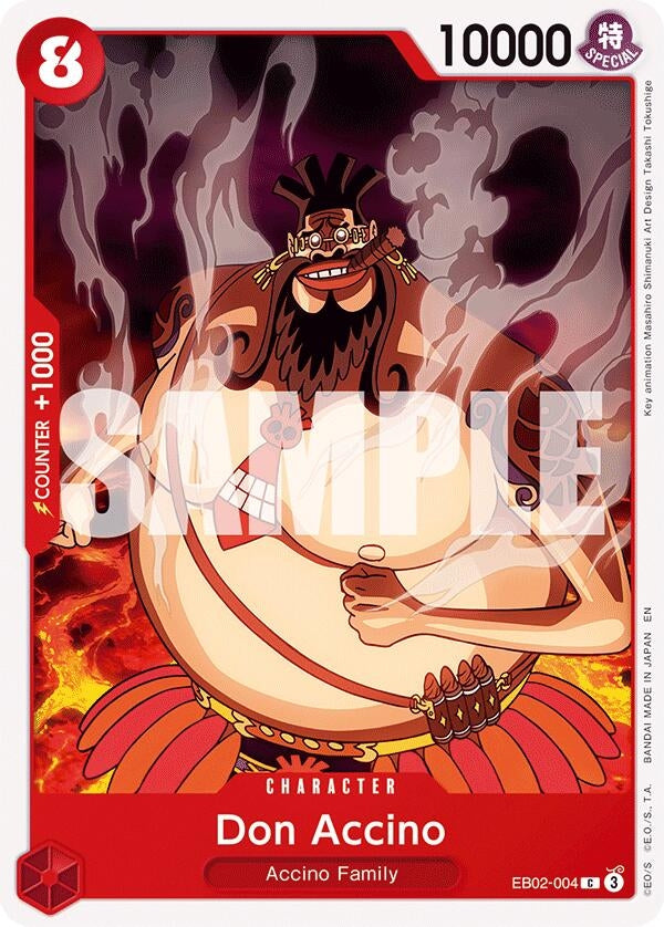 Image for Don Accino (EB02-004) (Extra Booster: Anime 25th Collection) - One Piece Card Game